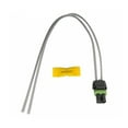 thumbnail image 2 of KarParts360 For Chevy Corvette 1993 1994 Multi-Purpose Pigtail | Oval | 2 Terminals | Male Terminal | 16 Inches / 406.4 Millimeters Wire Harness Length | Pin Terminal, 2 of 4