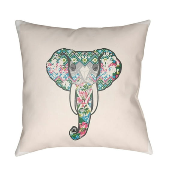 Indoor Outdoor LOTA1406-1818 Square 18" x 18" Pillow Cover + Polyfill