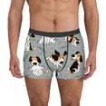 thumbnail image 1 of Balery Funny Beagle Active Dog Calzoncillos bóxer para hombre, ropa interior de algodón suave y transpirable con cinturilla de nailon-XX-Large, 1 of 5
