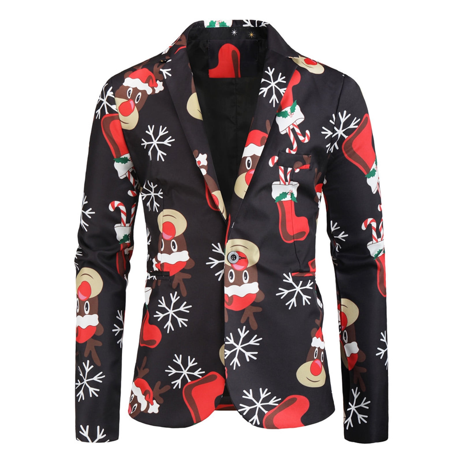 Blazer Veste De Noel Homme Ploknplq Blazer De Noël Pour Hommes