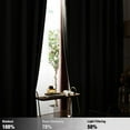 thumbnail image 7 of Vangao Linen Texture Curtains Grey Thermal Insulated Light Reducing Curtains for Bedroom Living Room Grommet Drapes 2 Panels 52" x 108", 7 of 7