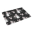 thumbnail image 3 of MKHERT Easter Bunny and Flowers Doormat Rug Home Decor Floor Mat Bath Mat 23.6x15.7 inch, 3 of 3