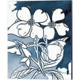 thumbnail image 3 of Great Art Now Indigo Blooms by Wild Apple Portfolio 4 Piece Canvas Art Set Each 12W x 15H, 3 of 5