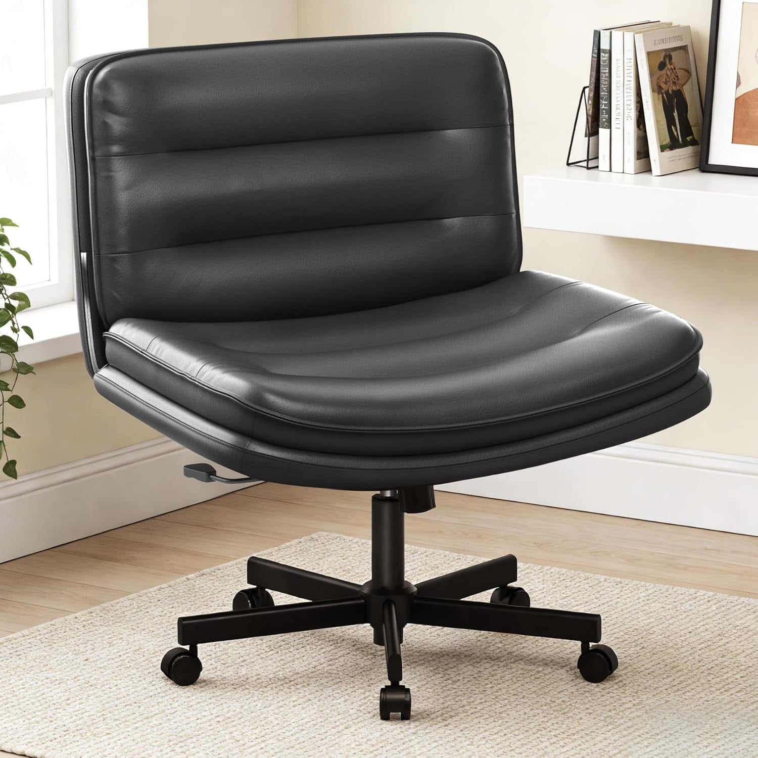cross legged office chair with product