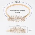thumbnail image 3 of Correas de cortina. 2 alzapaños para cortinas. Cortina flexible de metal simple y moderna., 3 of 5