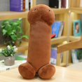 thumbnail image 3 of Juguetes de peluche de simulación de pene para niños, pene de peluche real, almohada de abrazo, regalo sexy e interesante para novia, 3 of 5