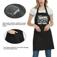 thumbnail image 5 of Funny Aprons for Women with Pockets, Adjustable Kitchen Apron for Cooking Baking, Birthday Gifts for Mom Grandma, 5 of 6