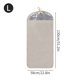 thumbnail image 3 of Funda protectora de ropa a prueba de polvo, funda para colgar ropa, funda para vestido de novia, bolsa de almacenamiento para traje y abrigo con cremallera, 3 of 5