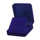 thumbnail image 5 of Caja de exhibición de terciopelo, soporte para exhibición de colecciones, monedas conmemorativas, medallas y solapa. Azul, 5 of 9