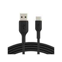 Belkin CAB001bt3MBK 9.8ft Black Boost Charge USB-C to USB Cable, USB Type-C Cable for Note10, S10, Pixel 4, iPad Pro, Nintendo Switch and more