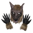 thumbnail image 4 of Disfraz de hombre de Halloween para adultos para actuaciones en el escenario, accesorios fotográficos Mascarilla y guantes, 4 of 8