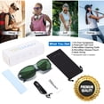 thumbnail image 7 of TINHAO Polarized Fit Over Sunglasses Wrap Around Shades Wear Over Glasses UV400 Protection for Driving, 7 of 7