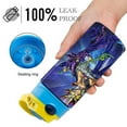thumbnail image 6 of Yu-Gi-Oh Kids Water Bottle with Silicone Straw And Spill-Proof Lid, 16.9oz Stainless Steel Double-Wall Vacuum Insulated Water Bottles for Boys Girls, 6 of 8
