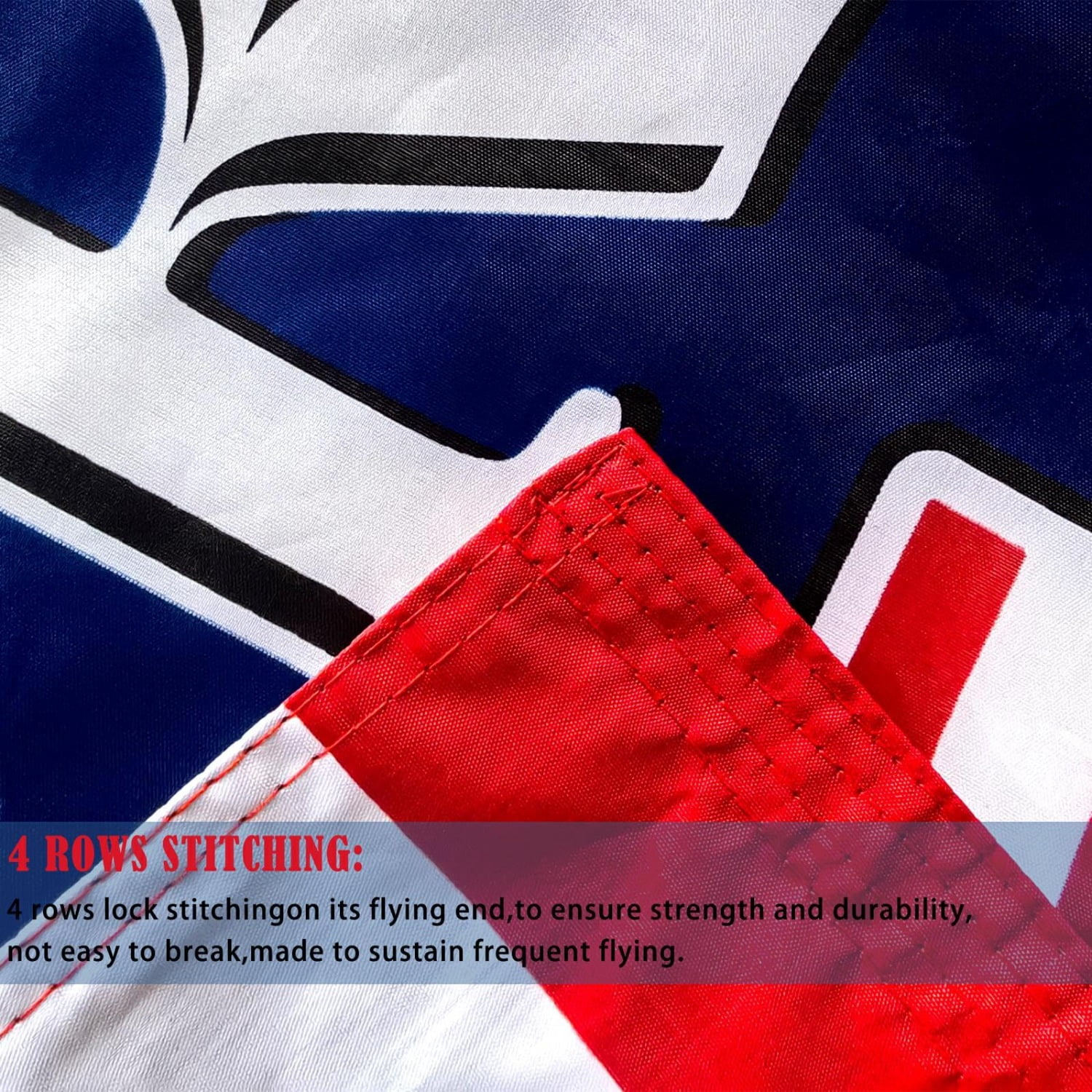 250 Anniversary USA Flag Double Sided 3-Ply 250 Year American Anniversary Flag Heavy Duty - UV Protection & Fade Resistant & 2 Brass Grommets - 250 Years of Freedom