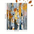 thumbnail image 3 of Abstract Birch Tree Textured Canvas Print Wall Art for Living Room Bedroom Dining Room Office Entryway Decor, 3 of 8