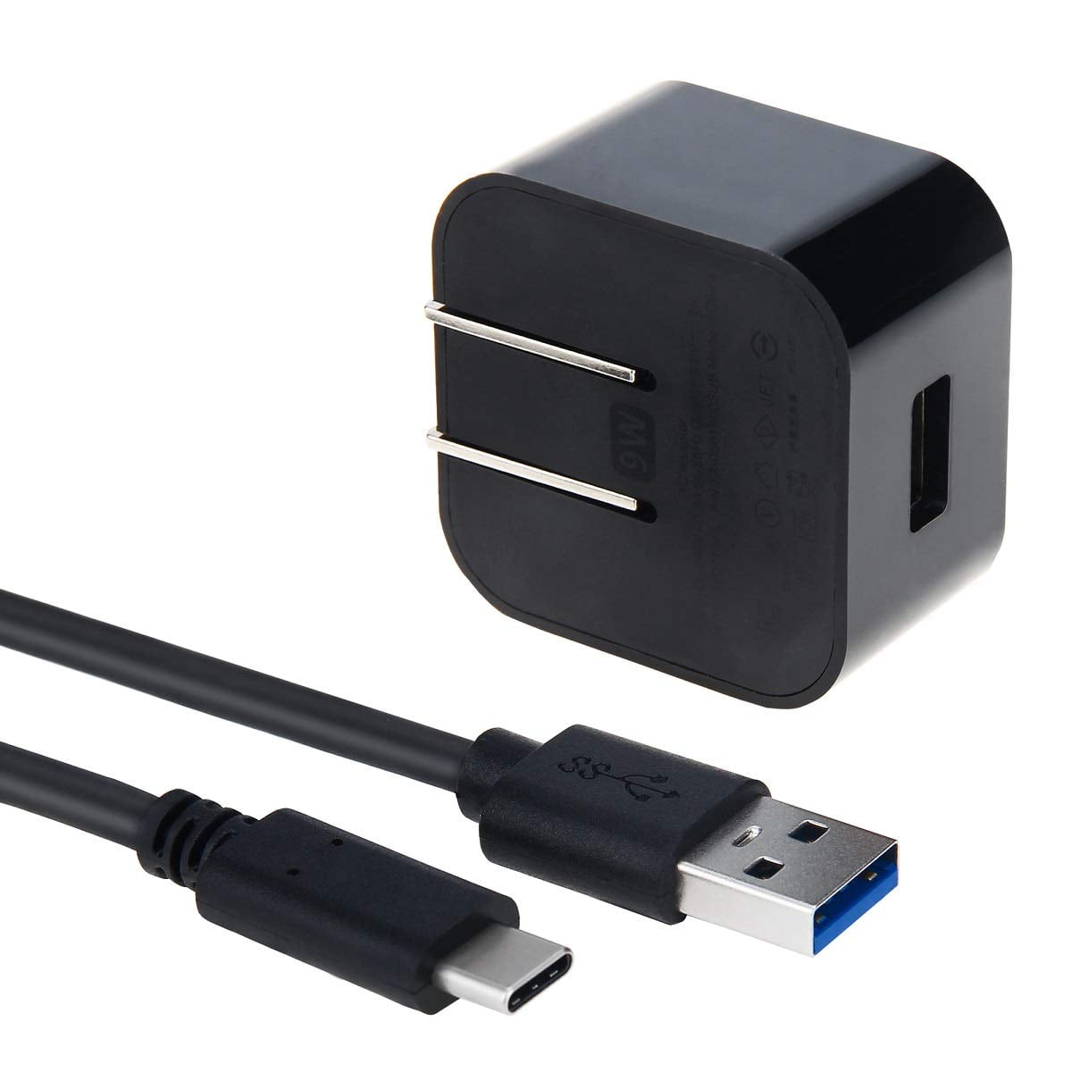 USB C Charge Cable Cord & Wall AC Adapter Charger Kit for New Beats Flex, Sony, JBL, Jaybird