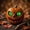 Green, variant on Halloween Pumpkin Decoration