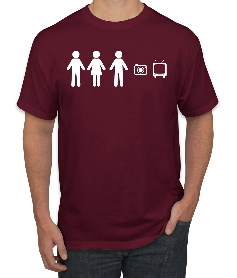 Mens Political Graphic T-Shirt 
