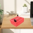 thumbnail image 4 of Cell Phone Storage Box 20 Slots Foam Cell Phone Holder Desktop Mobile Organizer For Office School Classroom Supplies, 4 of 8