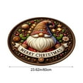 thumbnail image 3 of Christmas Round Rug 24 Inch Holiday Theme Living Room Carpet Non-Slip Floor Mat for Home Decor, 3 of 6