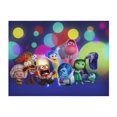 thumbnail image 2 of Animated Inside Out Flannel Blanket Cozy Ultra-Soft Micro Throw Blanket For Bed Sofa Couch Car Office Camping Travel All Season Fleece Blanket 60"x50", 2 of 8