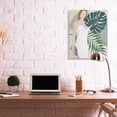 thumbnail image 2 of Stupell Industries Woman with Tropical Palms Shaded Plants Canvas Wall Art, 30 x 40, Design by Melissa Wang, 2 of 6