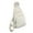 White, variant on GEZHEN Corduroy Sling Bag Women Shoulder Bag Chest Bag Purse Bag Package Ethnic Style Tassel Pendant Shoulder Bag Chest Bag
