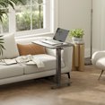 thumbnail image 2 of HOMCOM Standing Desk Adjustable Height, Pneumatic Stand Up Desk, Black, 2 of 10