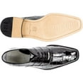 thumbnail image 4 of Belvedere, Mare, Genuine Ostrich and Eel Men's Dress Shoe, 4 of 5