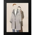 thumbnail image 2 of Wilson, Aimee 19x24 Black Modern Framed Museum Art Print Titled - Woman in Scarf III, 2 of 5