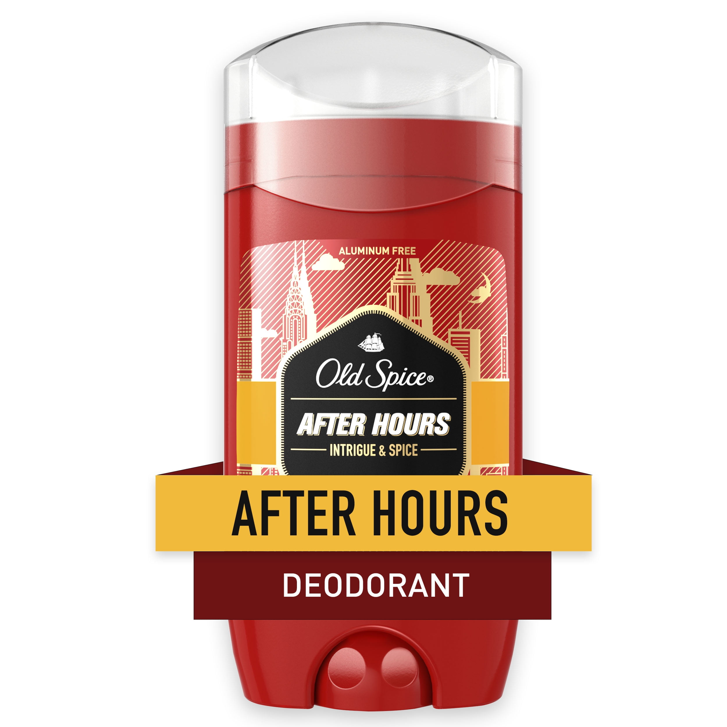 Old Spice Red Collection Deodorant for Men, After Hours Scent, 3.0 oz