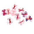 thumbnail image 2 of 10 piezas mujeres niñas Halloween lazo pinzas para el cabello broche para la cabeza Hugo Sombreros, 2 of 10