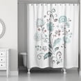thumbnail image 2 of Creative Products Paisley Floral 5 71x74 Shower Curtain, 2 of 2