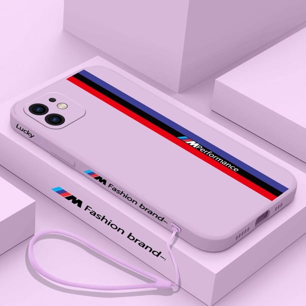 Funda de teléfono de moda para iPhone 14, 13, 12, 11 Pro Max, Mini, X, XR, XS MAX, SE20, 8, 7 Plus, 6, 6S Plus, funda líquida, diseño-BMW Fivean unisex