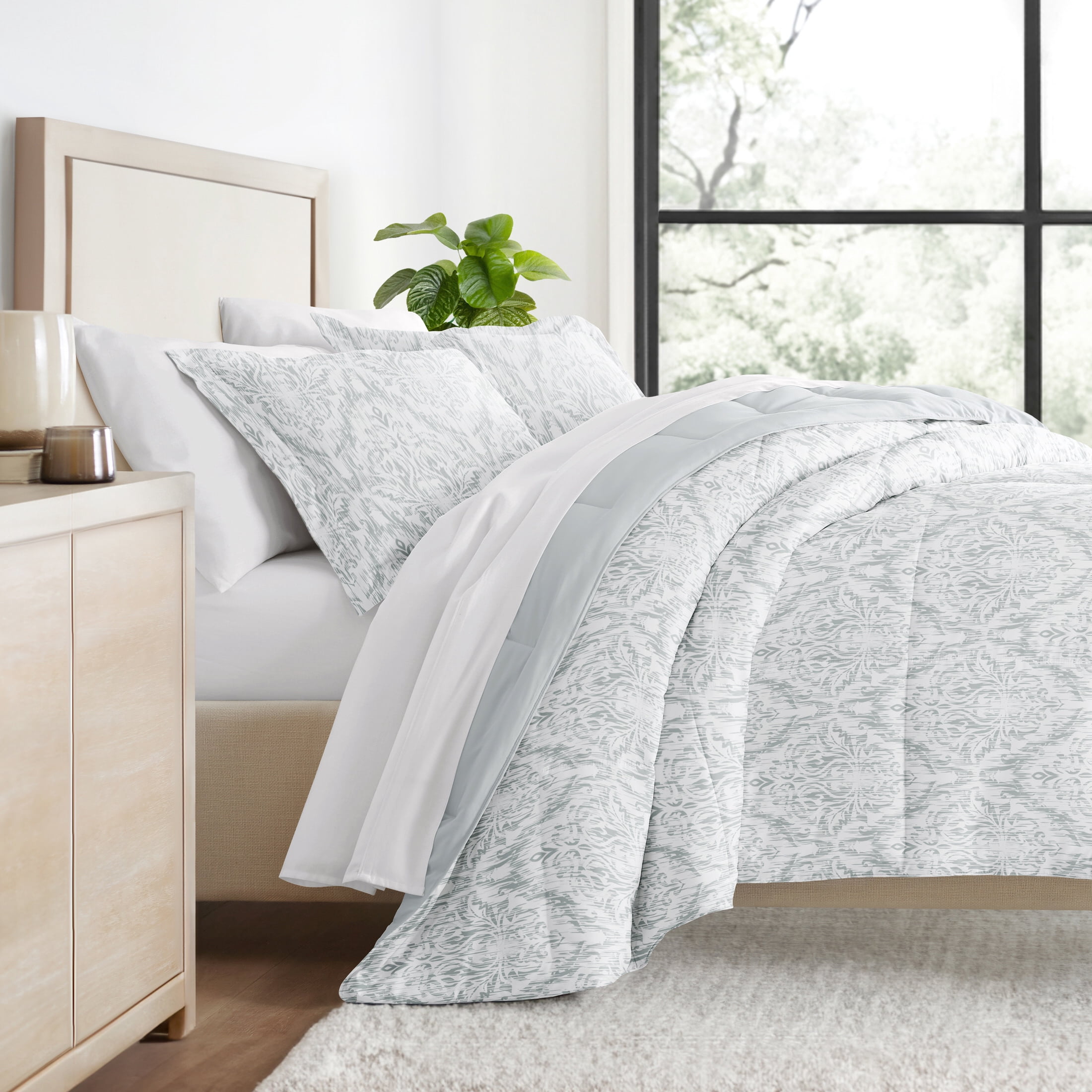 All Season Ultra Soft Comforter Set Lightweight Bedding in English Countryside for King/Cal King by Comfort Canopy