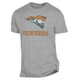 thumbnail image 2 of Men's Heathered Gray Carroll University Pioneers The Keeper T-Shirt, 2 of 3