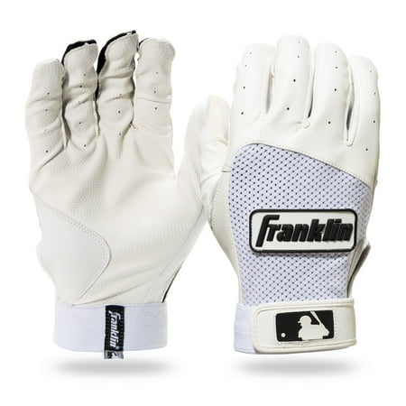 UPC: 0025725521623 | Franklin Sports Digitek Batting Glove Pair – White/White – Adult X-Large