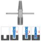 thumbnail image 1 of 2 En 1 3/4 Pulgadas Tornillo De Doble Cabeza Extractor 65 Manganeso Tornillo De Alambre De Removedor De Tubería De Acero Brota, 1 of 7