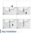 thumbnail image 5 of DeerValley DV-1D611 Bathroom Sink Drain Vessel Sink Vanity Pop-Up Drain Stopper With Overflow, 5 of 8