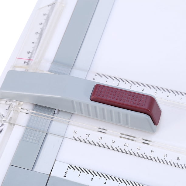 Tabla De Redacción Ergonómica De Dibujo A3 Con 2 Reglas Paralelas Y Clips De Esquina Tablero De Redacción Multifuncional Para Arquitectos Ingenieros Estudiantes Ligeros De Alto