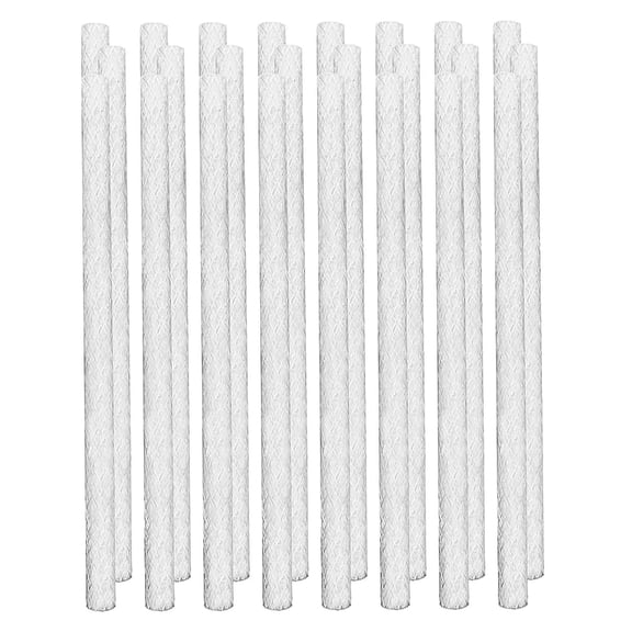 24Pcs Fiberglass Replacement Wicks, Torches Replacement Wicks Wine Bottle Wicks 13.8Inch Long for Wine Bottle Torches