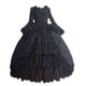 thumbnail image 1 of Disfraz gótico medieval Minnieouse Auténtico vestido Disfraces negro XXL, 1 of 5