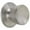Satin Stainless Steel, variant on Dexter by Schlage J10BYR605 Byron Hall and Closet Knob, Bright Brass