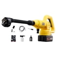 thumbnail image 2 of GROWTH TANK Pressure Washer Handheld Portable Sturdy Cleaning Machine for Wall Floor Car Yellow, 2 of 9