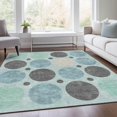 thumbnail image 5 of Dalyn Rugs Machine Washable Indoor/Outdoor Chantille Teal 5' x 7'6" Rug, 5 of 9