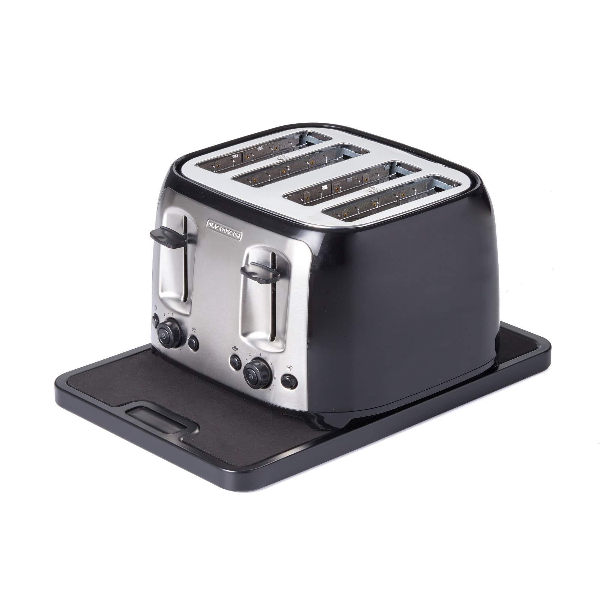Nifty Appliance Rolling Tray - Black – Kooi Housewares