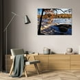 thumbnail image 3 of Alan Hausenflock 44x31 Gallery Wrapped Canvas Wall Art Titled - Autumn on the James I, 3 of 4