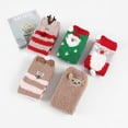 thumbnail image 4 of Zando Christmas Fuzzy Socks Pack Comfy Socks Women Fuzzy Warm Fluffy Slipper Socks Fleece Socks, 4 of 7