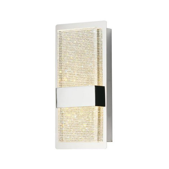 ET2 Éclairage E24605-122PC Sparkler LED Applique Murale - Chrome Poli