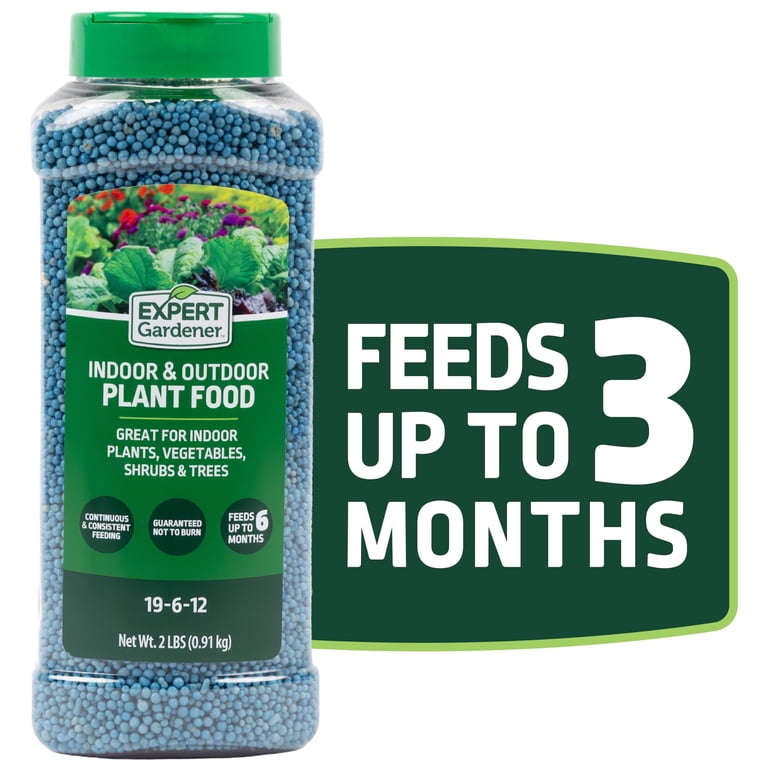 Expert Gardener Indoor & Outdoor Plant Food 19-6-12 Fertilizer